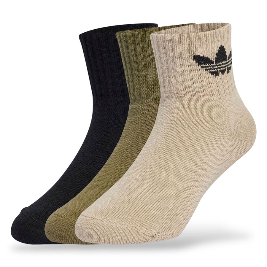 3 paia calzini a metà caviglia da bambino Adidas | JW2934X